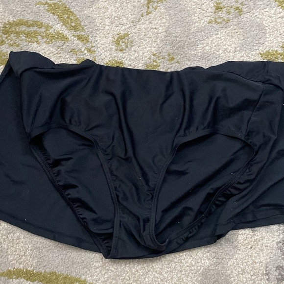 Swimsuits For All Black Swim Skirt - Picture 4 of 4